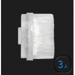 Future Lab FG1468006 Cold White/Vocon White 電動牙刷專用 雙效潔齦刷頭補充包 (3件裝)